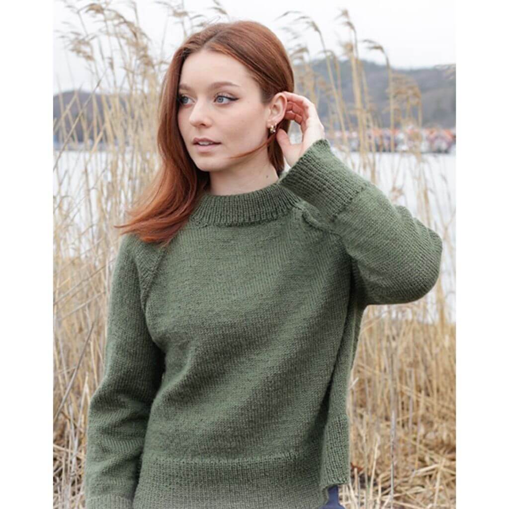 Drops Design Pattern Damen Pullover Sea Maiden Sweater Strickanleitung - Drops (PDF) bei bei bei bei bei bei Lieblingsgarn