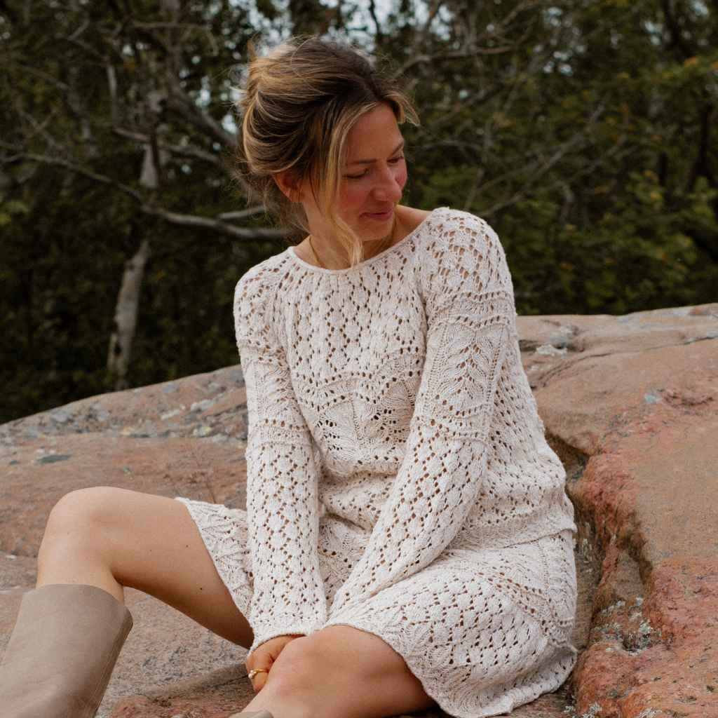 Kutovakika - Veronika Lindberg Seashore Blouse Strickanleitung - Kutovakika (PDF, englisch) bei bei bei bei Lieblingsgarn