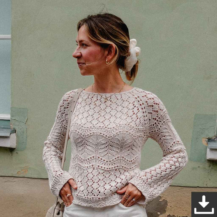 Kutovakika - Veronika Lindberg Seashore Blouse Strickanleitung - Kutovakika (PDF, englisch) bei bei bei bei Lieblingsgarn