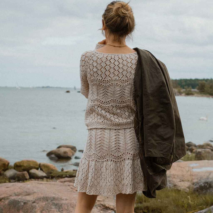 Kutovakika - Veronika Lindberg Seashore Blouse Strickanleitung - Kutovakika (PDF, englisch) bei bei bei bei Lieblingsgarn