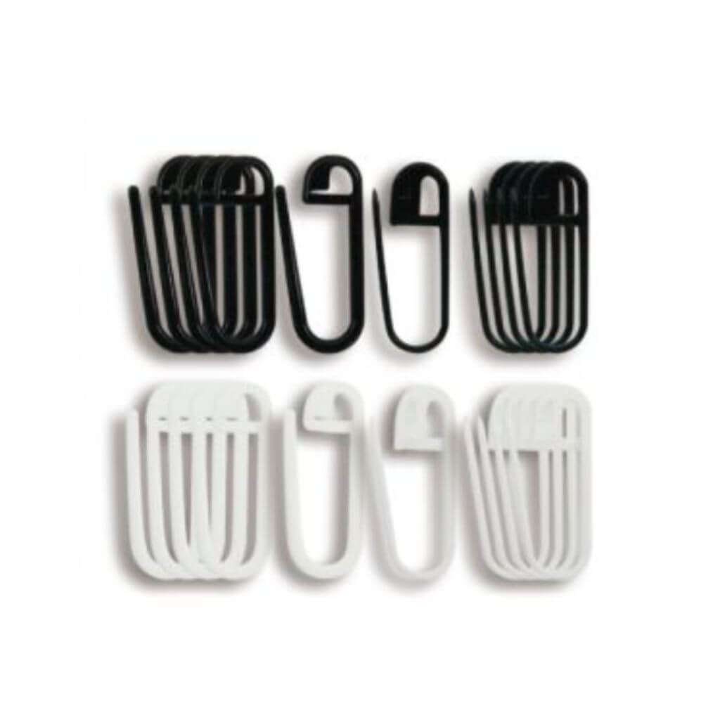 Seeknit Maschenmarkierer, Farbe white/black – Kunststoff bei Lieblingsgarn