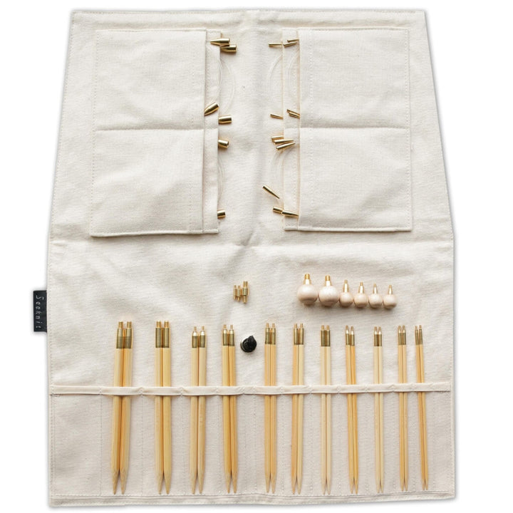 Seeknit Shirotake Premium Set Rundstricknadeln bei bei bei bei Lieblingsgarn