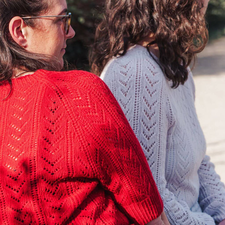 Carolin Balmes Serenas Lacesweater Strickanleitung - Carolin Balmes (PDF) bei bei bei bei Lieblingsgarn