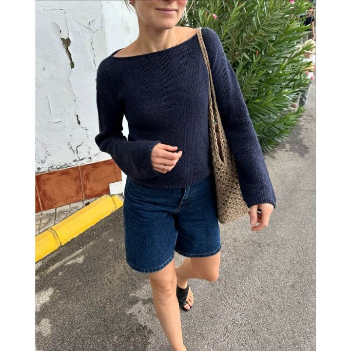 PetiteKnit Pattern Pullover Sevilla Blouse Strickanleitung - PetiteKnit (Heft) bei bei bei bei Lieblingsgarn