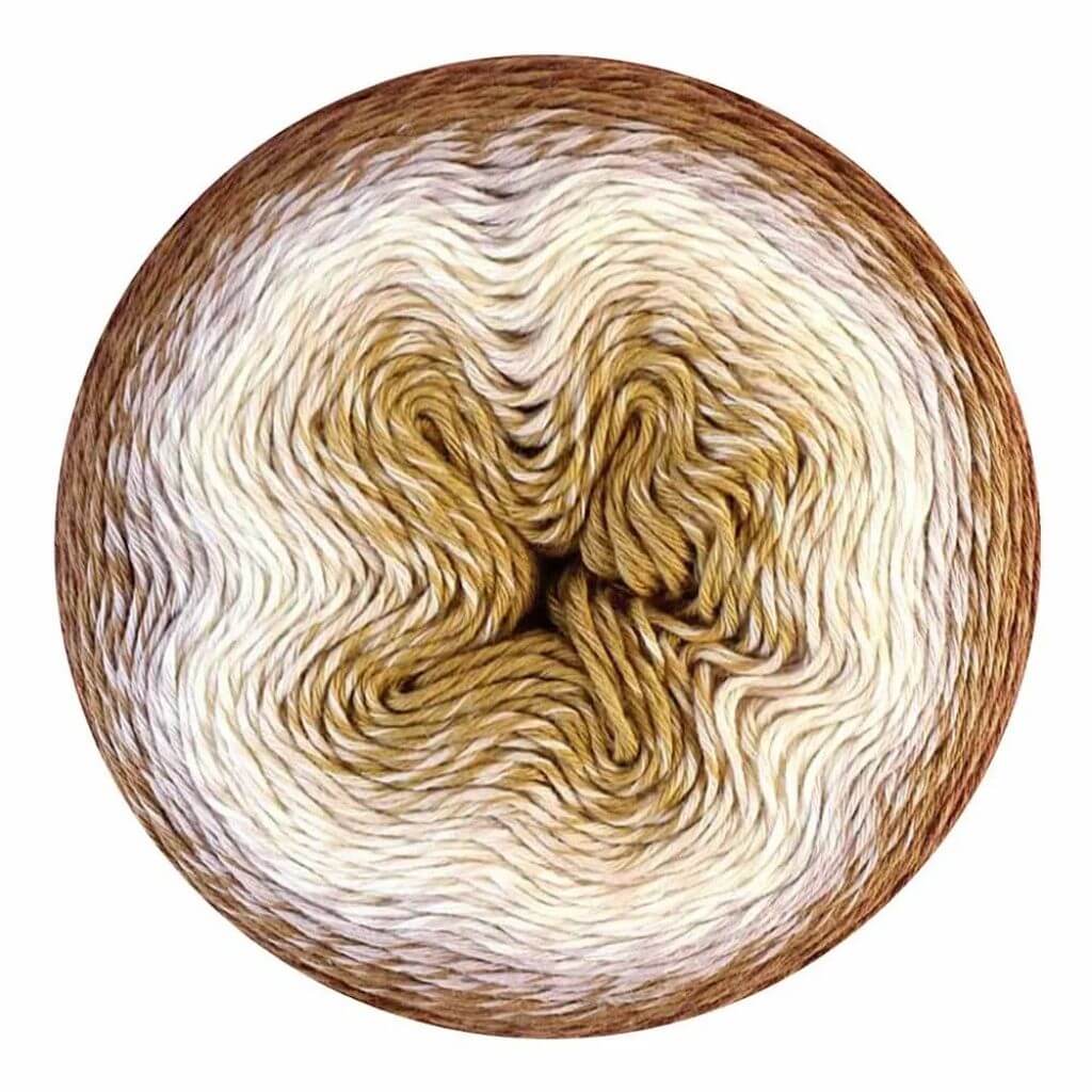Scheepjes Whirl, Farbe 756 Caramel Core Blimey – Baumwolle und Synthetik bei Lieblingsgarn