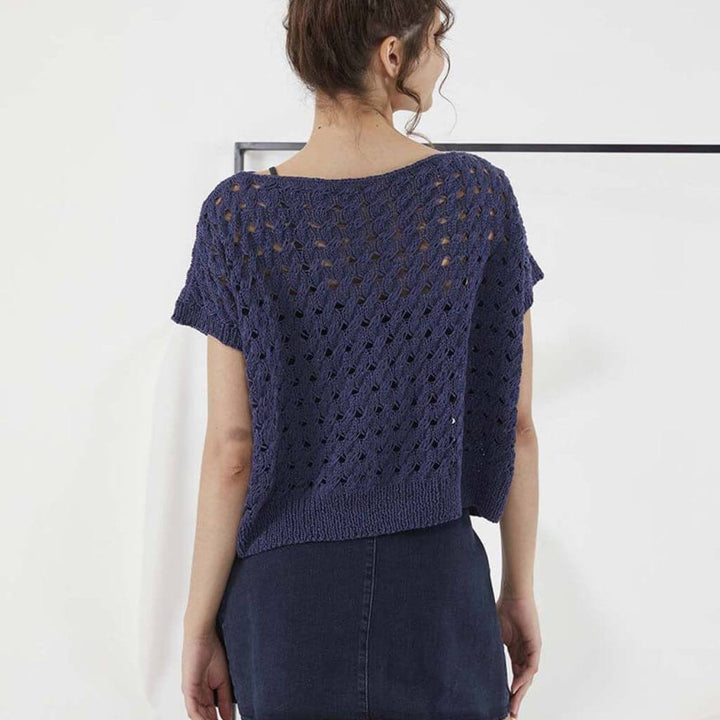 Lang Yarns Pattern Shirt mit Zopfmuster Strickanleitung - Lang Yarns (PDF) bei bei bei bei Lieblingsgarn