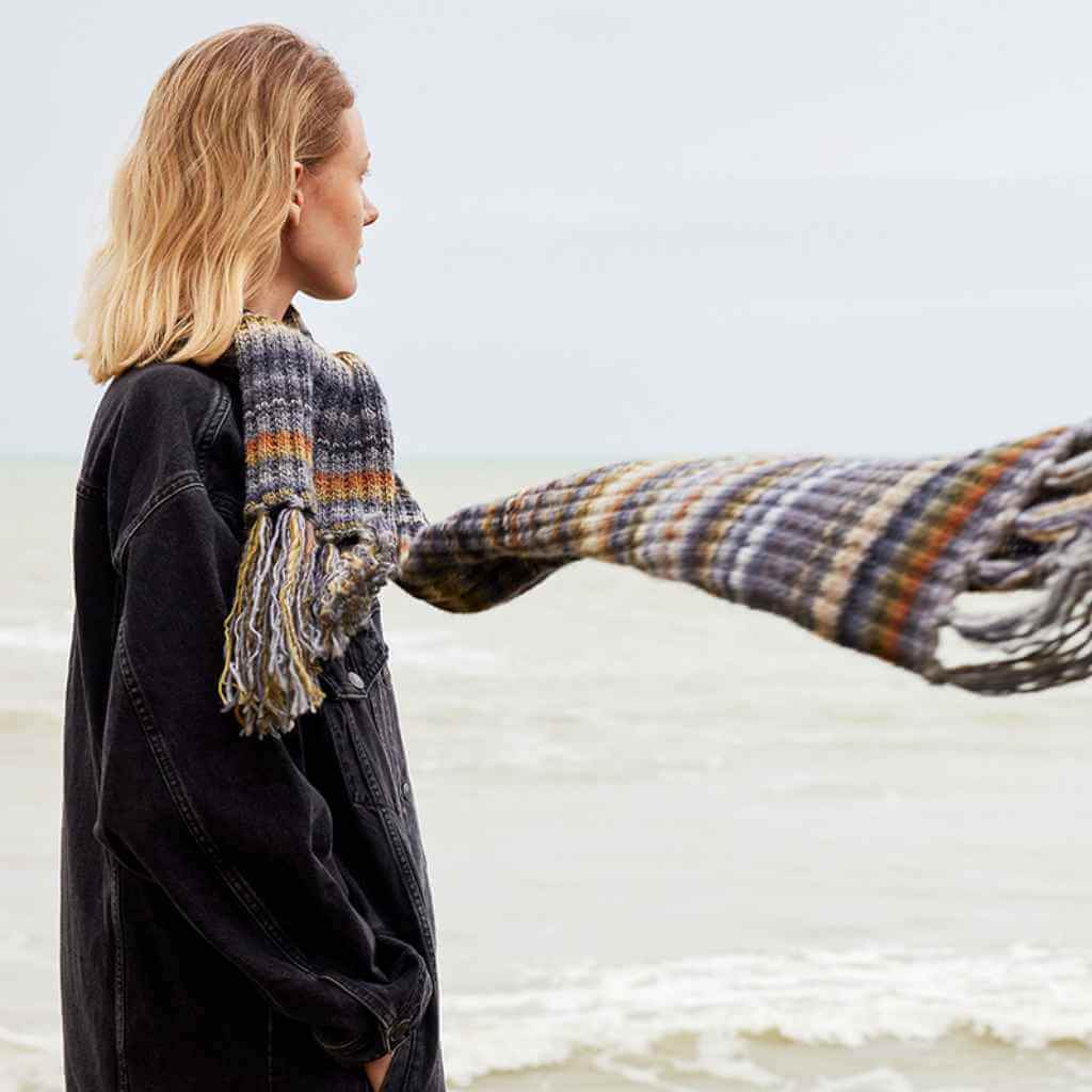 Schal Earla Strickanleitung - Lang Yarns (Heft)