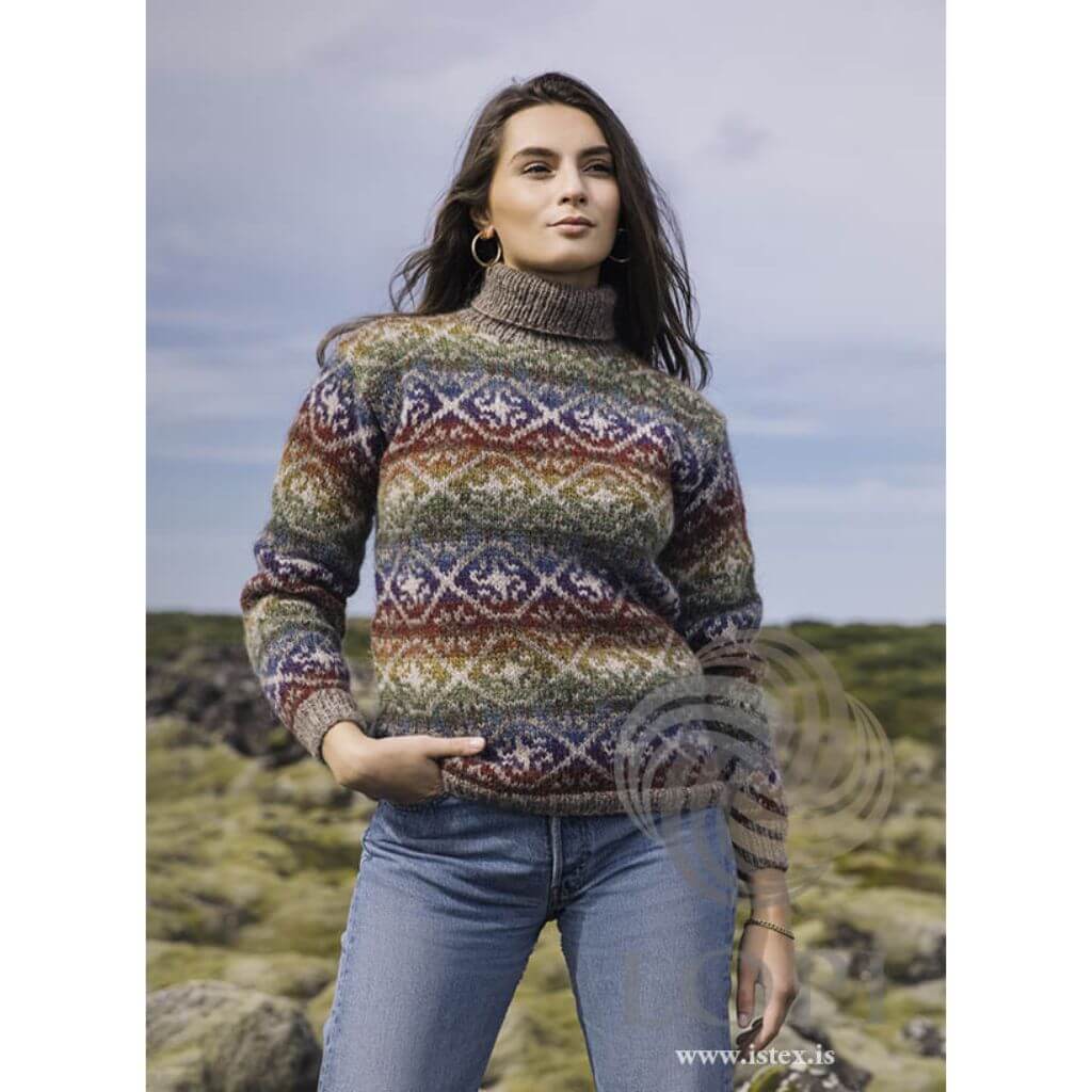Lopi Norwegerpullover Jörð Strickanleitung – Produktansicht bei Lieblingsgarn