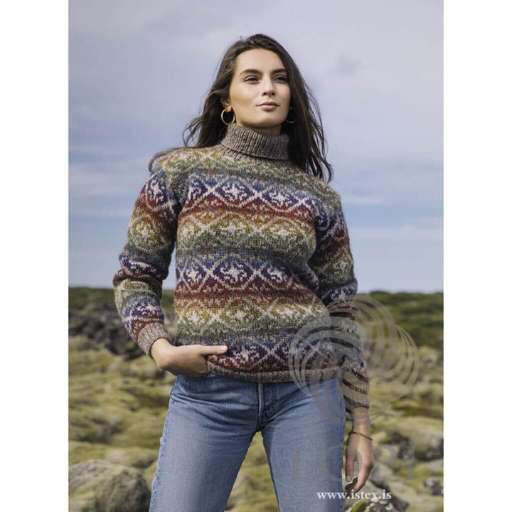 Lopi Norwegerpullover Jörð Strickanleitung – Produktansicht bei Lieblingsgarn