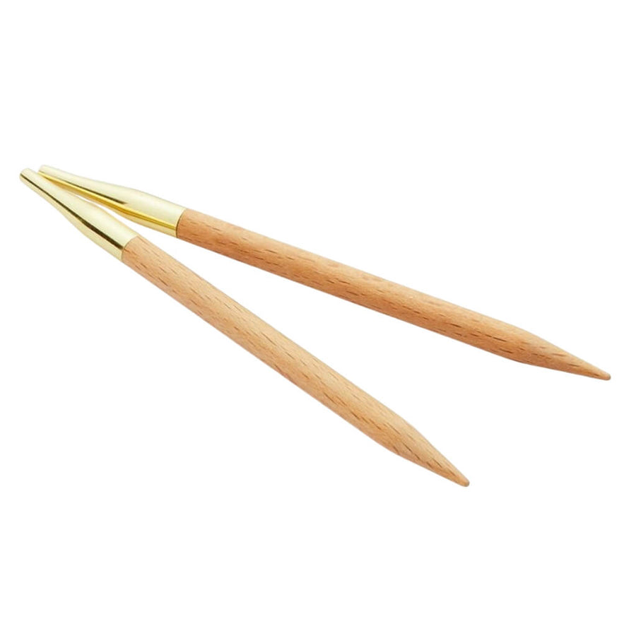 KnitPro Basix Beech austauschbare Nadelspitzen – Produktansicht, Holz bei bei bei bei bei bei bei bei bei bei Lieblingsgarn