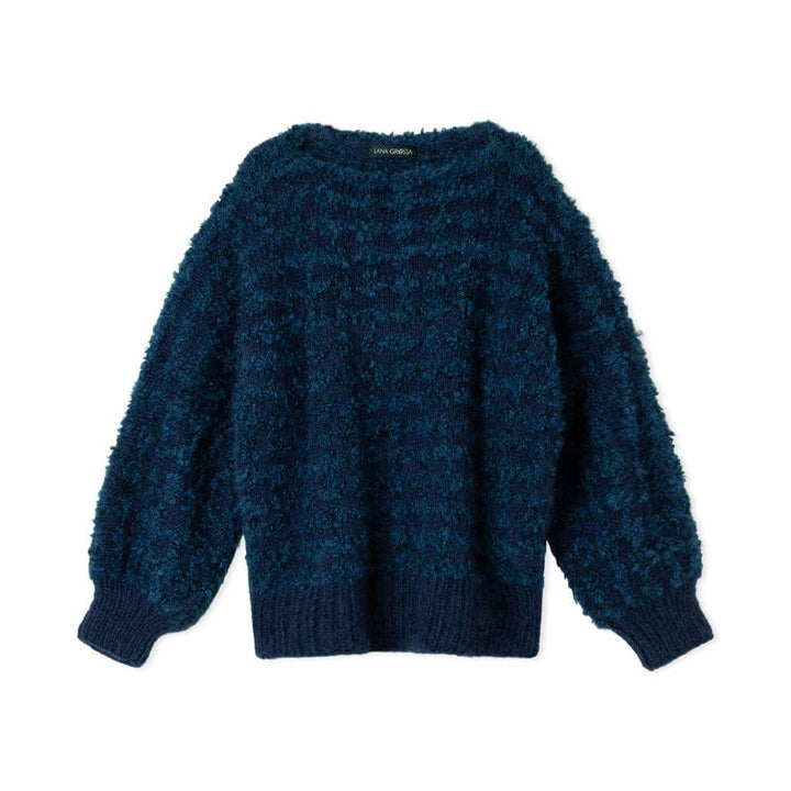 T-Pullover mit U-Boot-Ausschnitt Strickanleitung - Lana Grossa (Heft)