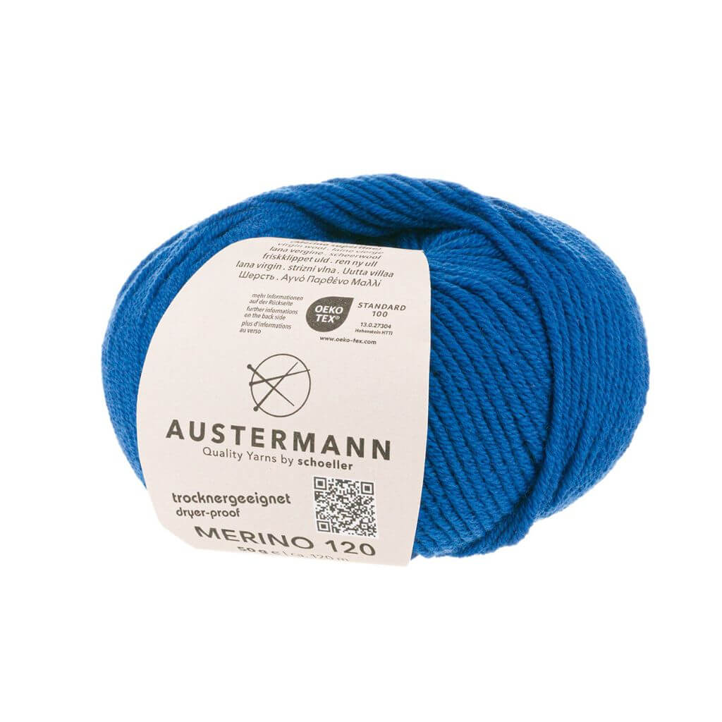 Austermann Merino 120, Farbe 132 Royal – Merino und Schurwolle bei Lieblingsgarn