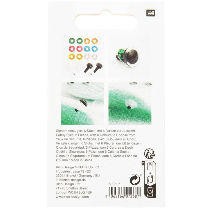 Rico Design Sicherheitsaugen bei bei bei bei Lieblingsgarn