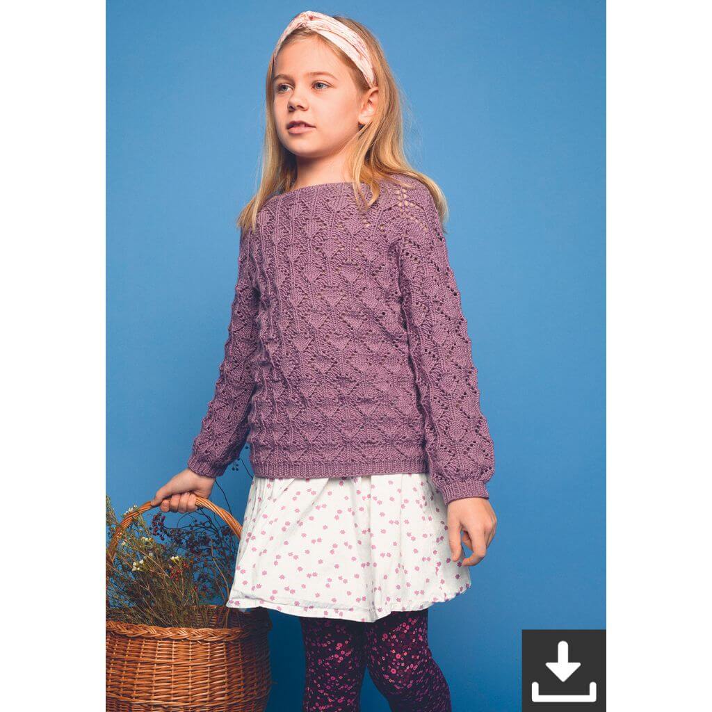 Sandnes Garn Pattern Kinder Pullover Silja Strickanleitung - Sandnes Garn (PDF) bei bei bei bei Lieblingsgarn