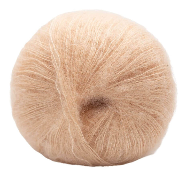 Kremke Silky Kid, Farbe 06_019rms Pfirsich RMS – Mohair und Seide bei Lieblingsgarn