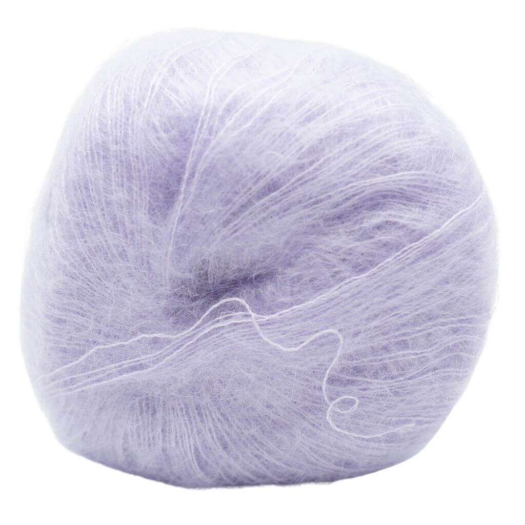 Kremke Silky Kid, Farbe 14_4110rms Blassfliederblau RMS – Mohair und Seide bei Lieblingsgarn