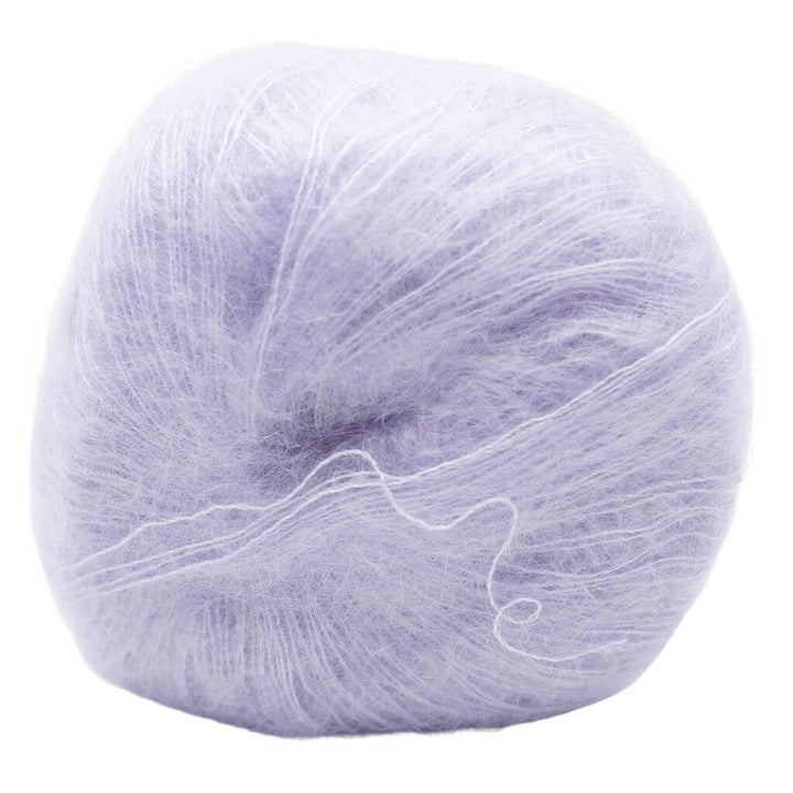 Kremke Silky Kid, Farbe 14_4110rms Blassfliederblau RMS – Mohair und Seide bei Lieblingsgarn