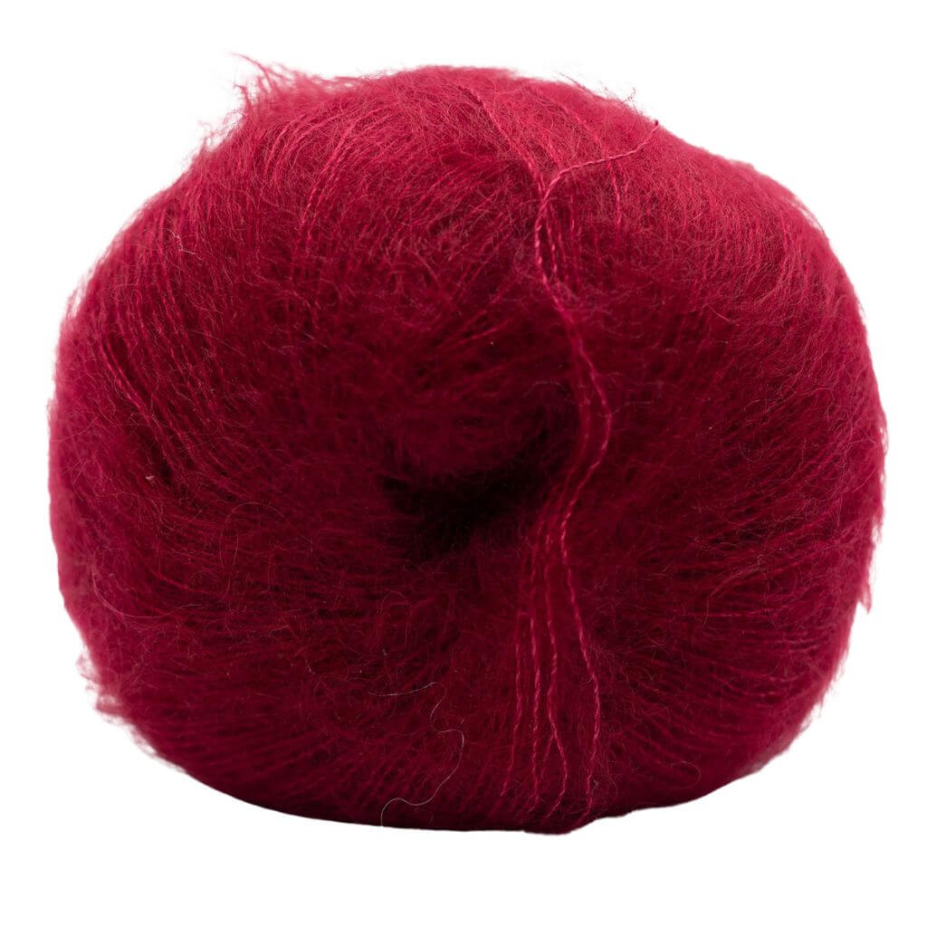 Kremke Silky Kid, Farbe 19_052rms Bordeaux RMS – Mohair und Seide bei Lieblingsgarn
