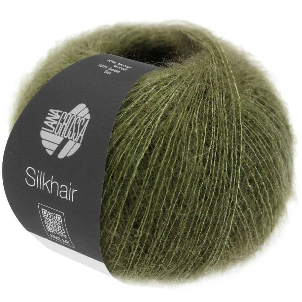 Lana Grossa 178 - Lodengrün Lana Grossa Silkhair Lieblingsgarn