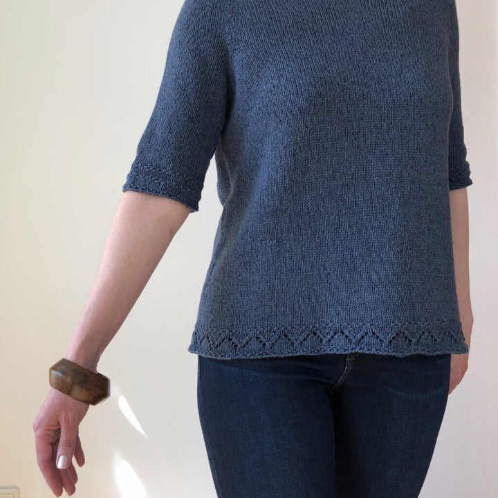 Christina Körber-Reith Simply Denim Shirt Strickanleitung - Christina Körber-Reith (PDF) bei bei bei bei Lieblingsgarn