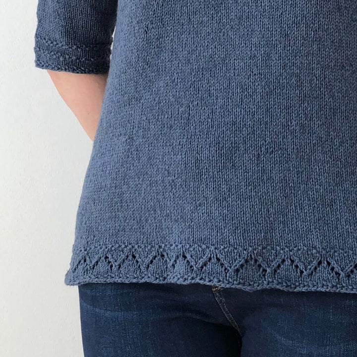 Christina Körber-Reith Simply Denim Shirt Strickanleitung - Christina Körber-Reith (PDF) bei bei bei bei Lieblingsgarn