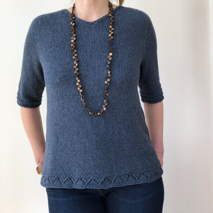 Christina Körber-Reith Simply Denim Shirt Strickanleitung - Christina Körber-Reith (PDF) bei bei bei bei Lieblingsgarn