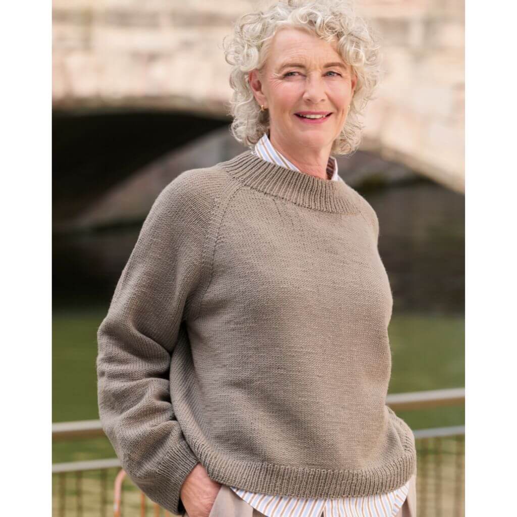 Lana Grossa Pattern Classy Raglan Sweater 21 &amp; 21 Maschen Strickanleitung - Lana Grossa (Heft) bei bei bei bei Lieblingsgarn