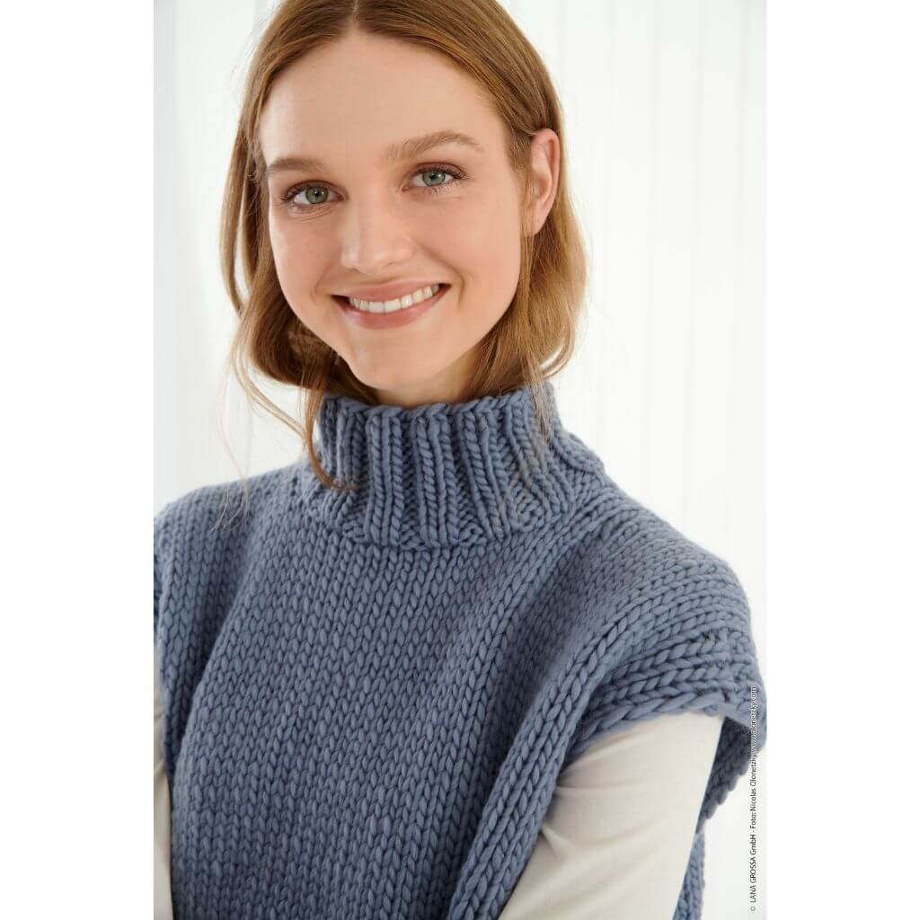 Lana Grossa Pattern Slipover Strickset - Lana Grossa (PDF) bei bei bei bei bei bei bei Lieblingsgarn