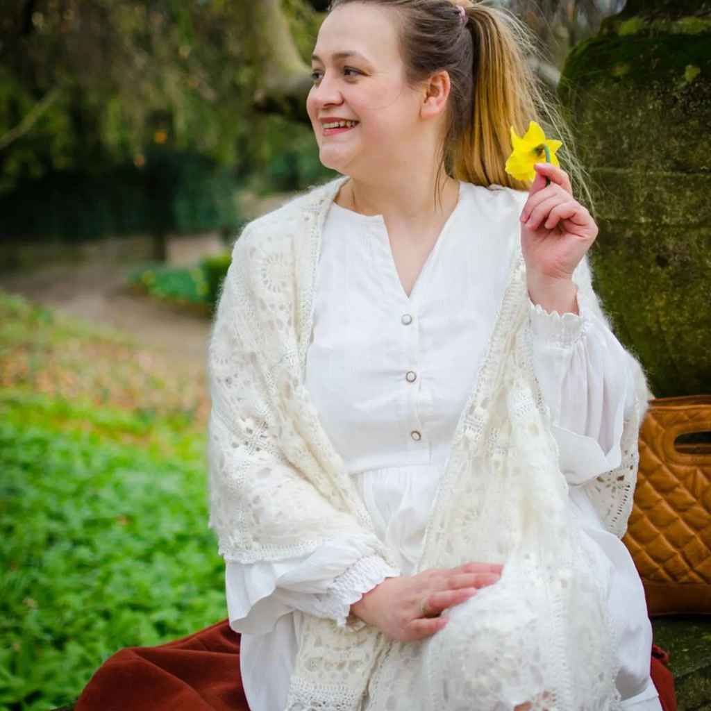 cickadesign Pattern Tuch Snowdrop Shawl Häkelanleitung - Cicka Design (PDF) bei bei bei bei Lieblingsgarn