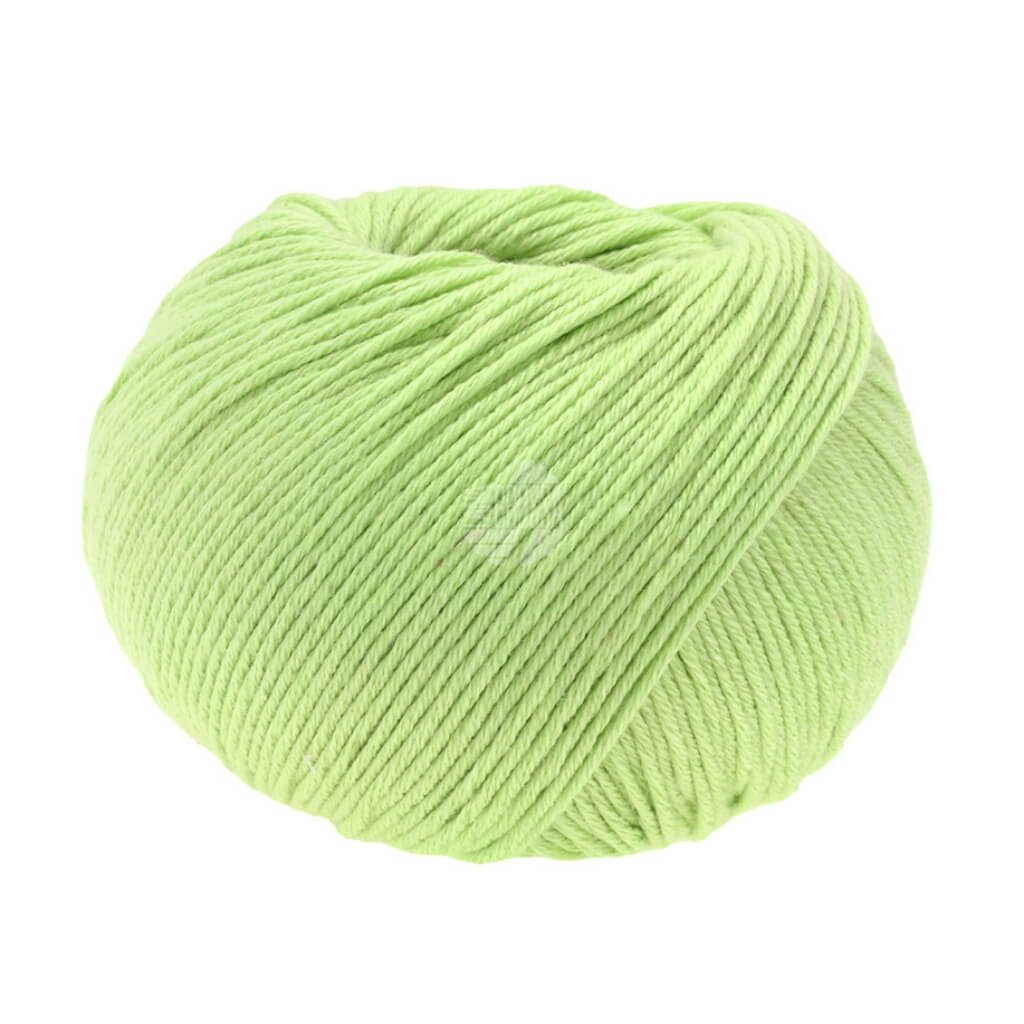Lana Grossa Soft Cotton 50 g, Farbe 36 Lindgrün – Acryl und Baumwolle bei Lieblingsgarn