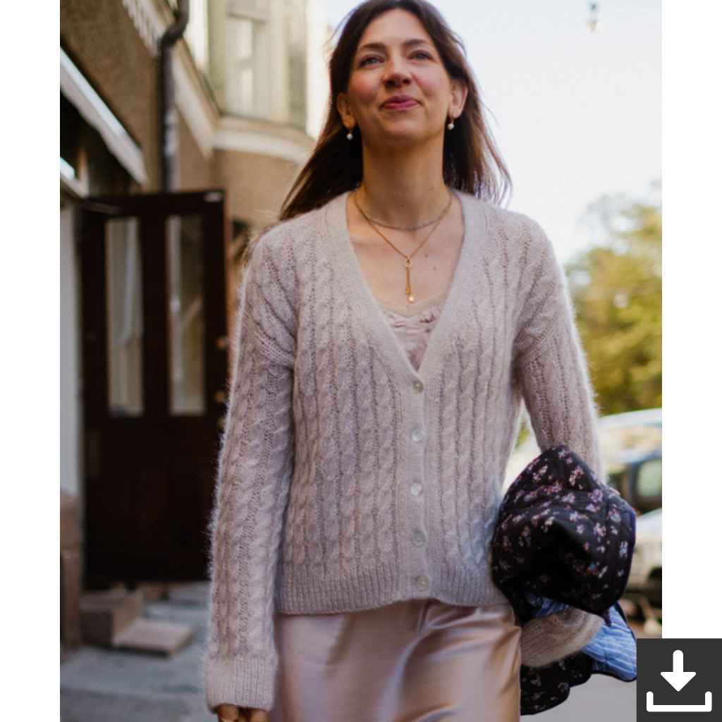 Kutovakika - Veronika Lindberg Sophisticable Cardigan Strickanleitung - Kutovakika (PDF, englisch) bei bei Lieblingsgarn