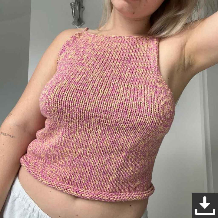 Lesfillesducoeur Pattern Sorbet Top Strickanleitung - lesfillesducoeur (PDF) bei bei bei bei bei bei bei bei Lieblingsgarn
