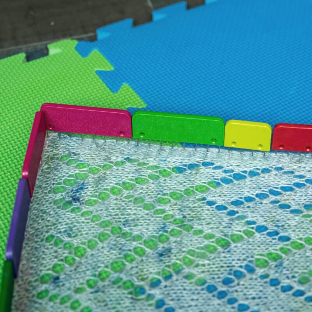 KnitPro KnitPro Kammnadeln Regenbogen - Zum Spannen von Lace Projekten Lieblingsgarn
