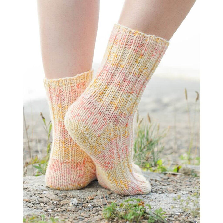 Drops Spring Sole Socks Strickanleitung - Drops Design (PDF) bei bei bei bei bei bei bei bei Lieblingsgarn