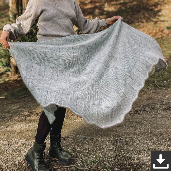 Katharina Lehmann Pattern Dreieckstuch Stella Shawl Strickanleitung - Rina Lehmann (PDF) bei bei bei bei Lieblingsgarn