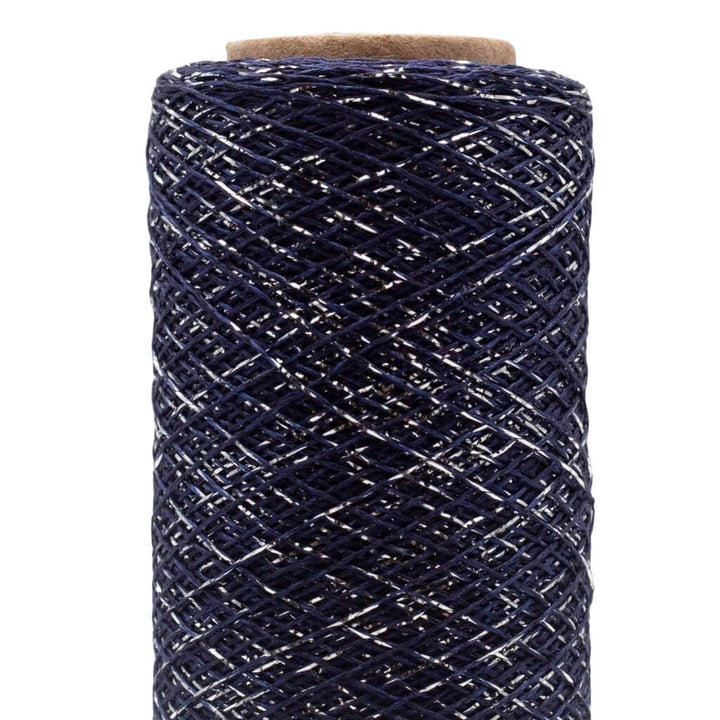 Kremke Stellaris, Farbe 192 Navy Silber – Metall, Synthetik und Viskose bei Lieblingsgarn