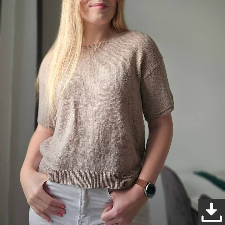 Strandstrick Südwind Tee Strickanleitung - Strandstrick (PDF) bei bei bei bei Lieblingsgarn