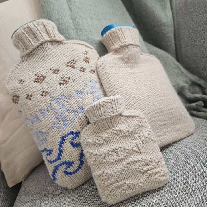 Strandstrick Wärmeflasche Warme Gedanken Strickanleitung - Strandstrick (PDF) bei bei bei bei Lieblingsgarn