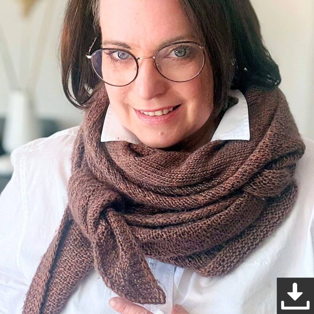 Schal Agathe Strickanleitung - StrickFisch (PDF) – Produktansicht bei bei bei bei Lieblingsgarn