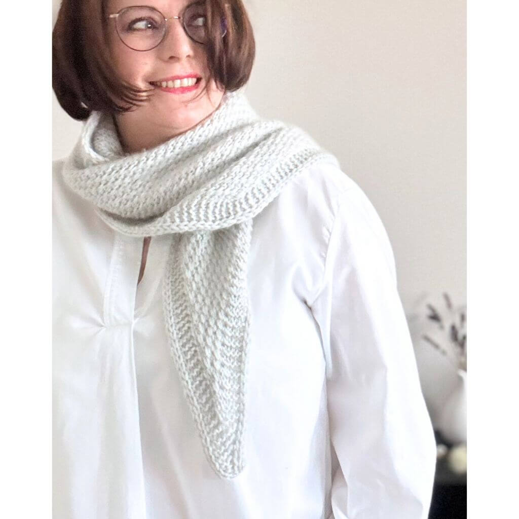 Strickfisch Halstuch XXL Lyn Strickanleitung - Strickfisch (PDF) bei bei bei bei Lieblingsgarn
