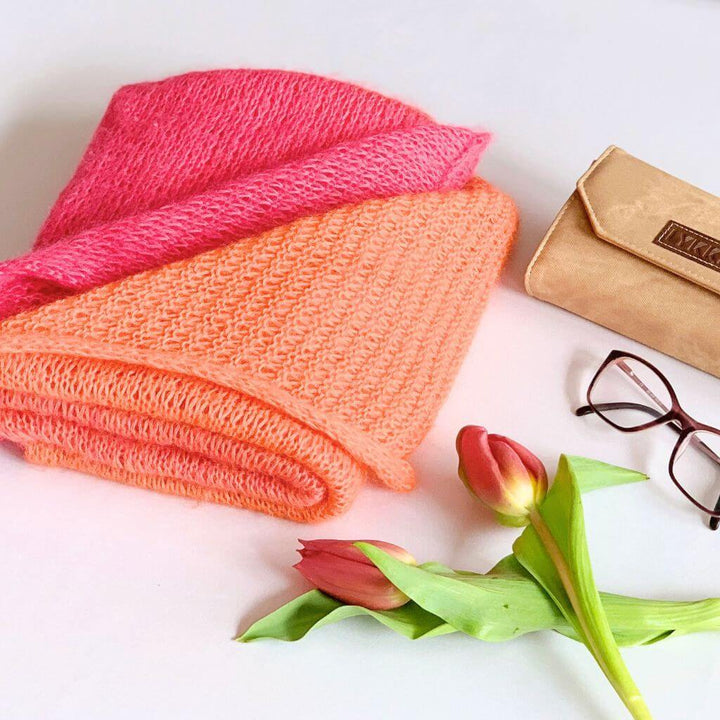Strickfisch Pattern Schal Morgenrot Strickanleitung - StrickFisch (PDF) bei bei bei bei Lieblingsgarn