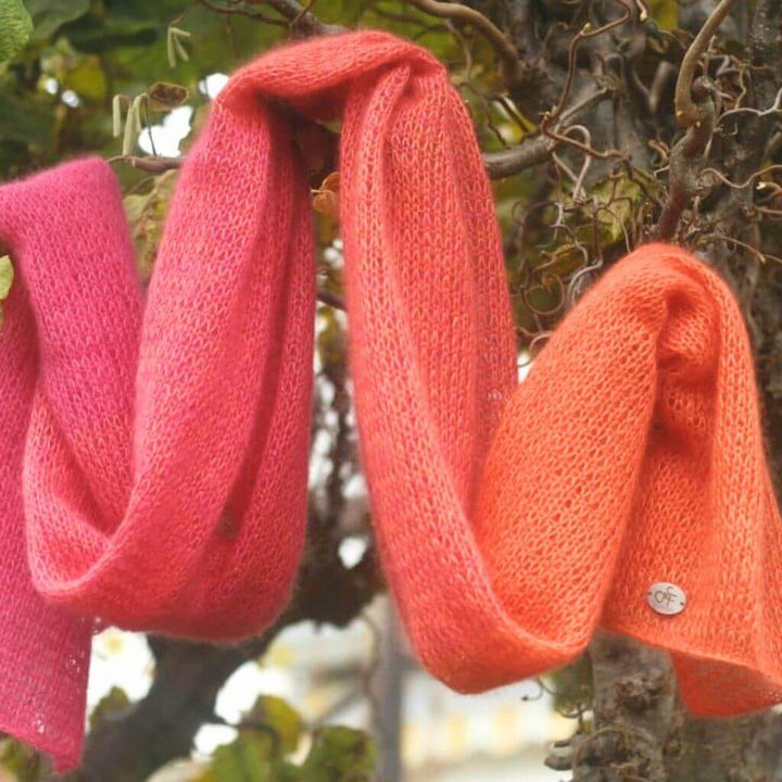 Strickfisch Pattern Schal Morgenrot Strickanleitung - StrickFisch (PDF) bei bei bei bei Lieblingsgarn