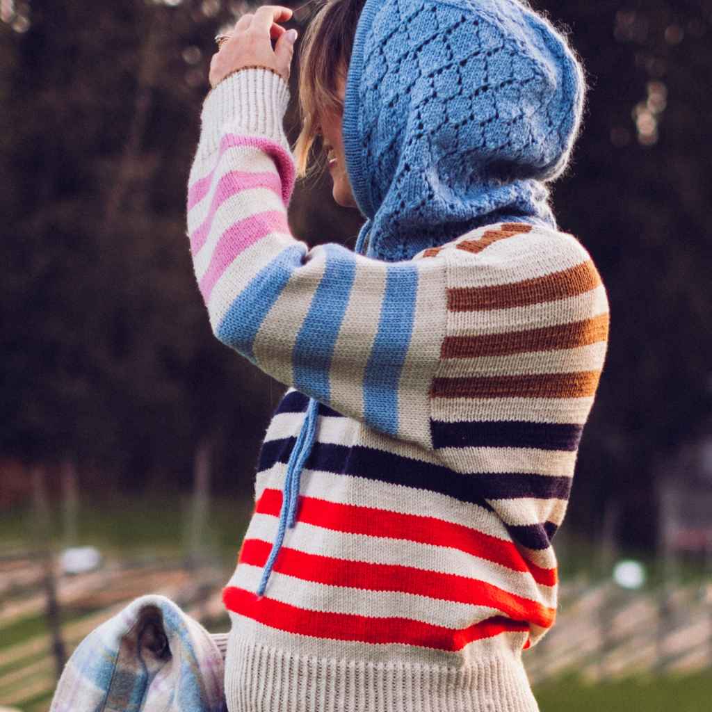 Kutovakika - Veronika Lindberg Stripe Hype Sweater Strickanleitung - Kutovakika (PDF, englisch) bei bei bei bei Lieblingsgarn