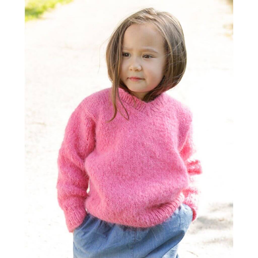 Drops Design Pattern Kinder Pullover Sugarplum Fairy Strickanleitung - Drops (PDF) bei bei bei bei bei bei Lieblingsgarn