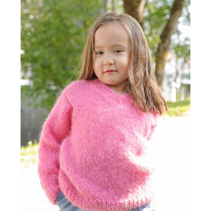 Drops Design Pattern Kinder Pullover Sugarplum Fairy Strickanleitung - Drops (PDF) bei bei bei bei bei bei Lieblingsgarn