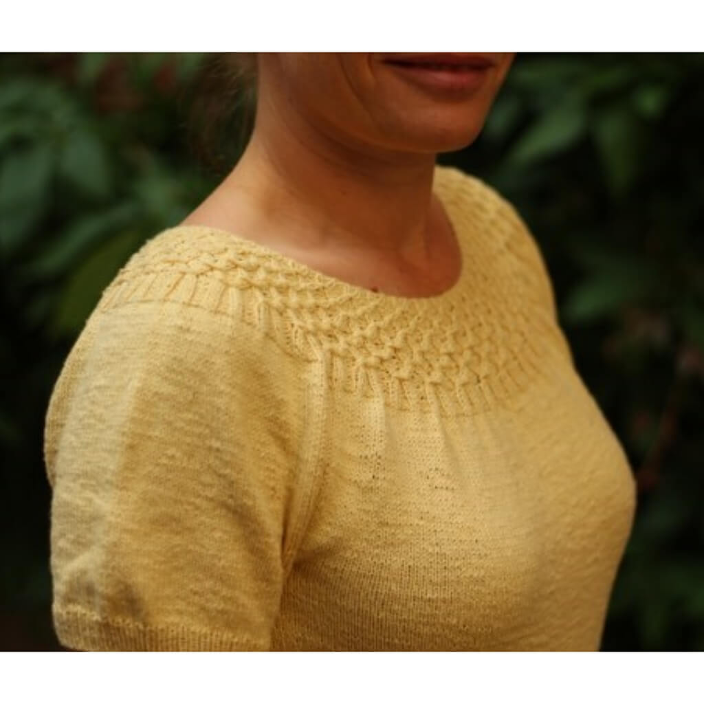 CaMaRose Pattern Summer Smock Tee Strickanleitung - CaMaRose (PDF) bei bei bei bei Lieblingsgarn