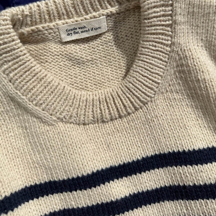 PetiteKnit Pattern Streifenpullover Lyon Sweater Strickanleitung - PetiteKnit (Heft) bei bei bei bei Lieblingsgarn