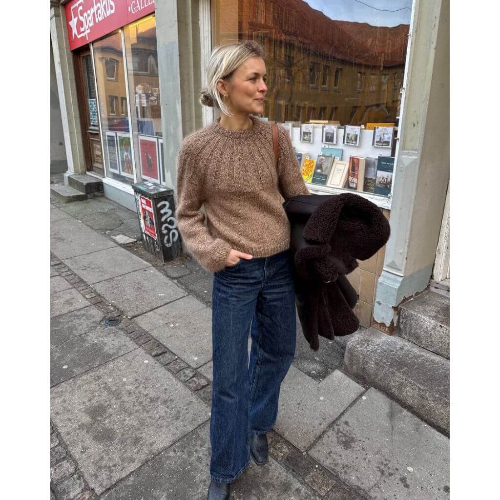 PetiteKnit Pattern Pullover Sunday Sweater Strickanleitung - PetiteKnit (Heft) Lieblingsgarn