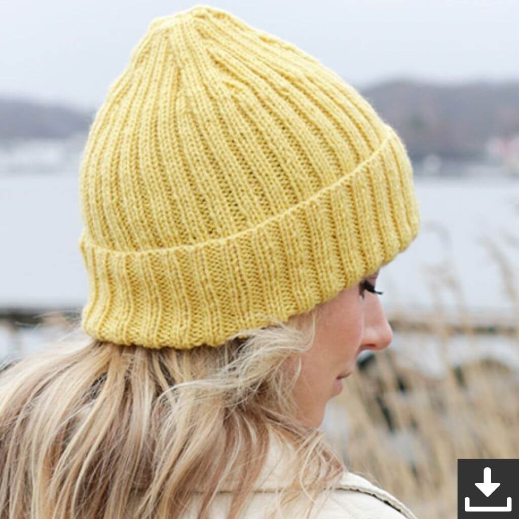 Drops Design Pattern Mütze Sunshine Coast Hat Strickanleitung - Drops (PDF) bei bei bei bei Lieblingsgarn