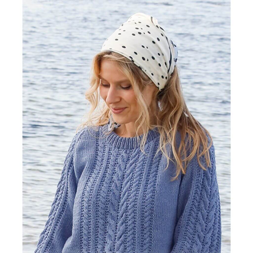 Drops Design Pattern Damen Pullover Swept Away Strickset - Drops (PDF) bei bei bei bei Lieblingsgarn